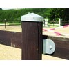 Post Cap for Wooden Posts Flat Shape Ø100 mm /