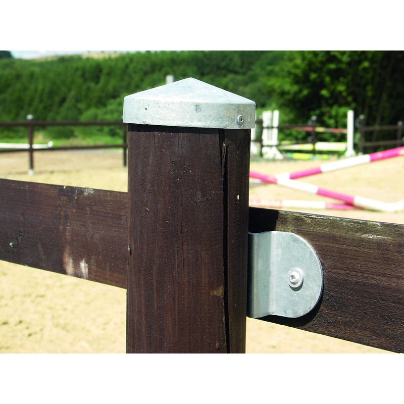 Post Cap for Wooden Posts Flat Shape Ø100 mm /