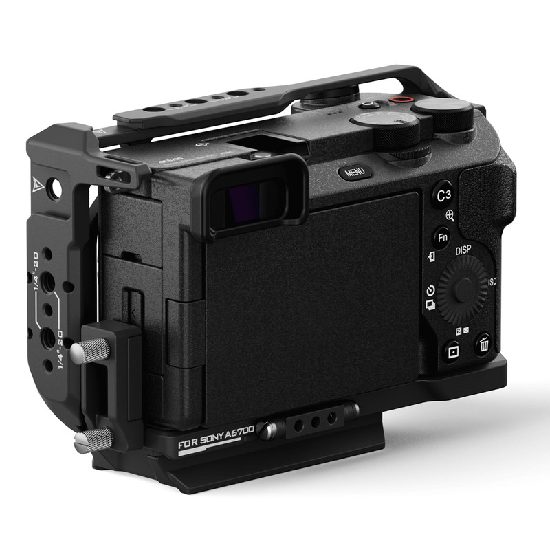 Tilta A6700 Cage, Full Camera Cage Compatible with Sony a6700