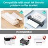(100 Sheets) Foldable Thermal Paper A4, Quick-Drying Thermal Paper, 210