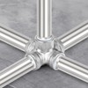 ERGAOBOY 1 Piece 3/4" BSP 5 Way Stainless Steel Cross