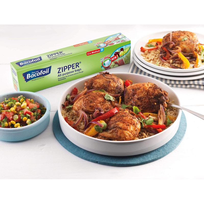 Bacofoil All Purpose Medium Zipper Bags