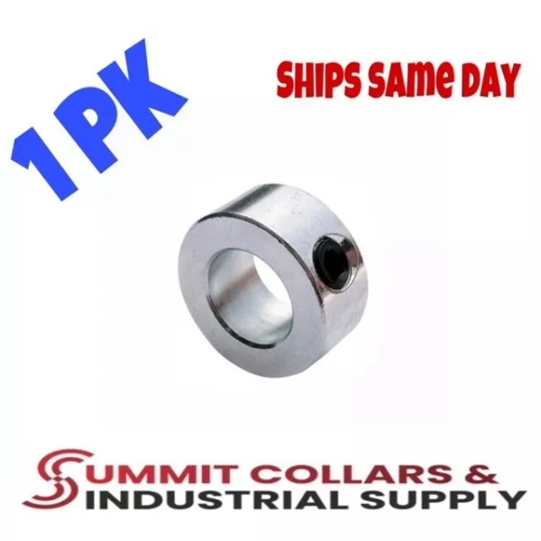 SUMMIT COLLARS 1-7/8" SHAFT (1 PC) SOLID STEEL ZINC PLATED