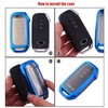 Horande Soft TPU Protector Key Fob Cover Case fit for
