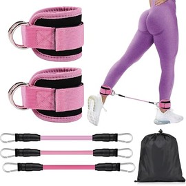 Genérico Ligas de Resistencia para Ejercicio – Bandas Elásticas de Resistencia | Accesorios Gym para Ejercicio en Casa y Gimnasio en Casa