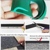 Cuttable Carpet Edge Trim,Flexible Floor Transition Strip from Carpet to