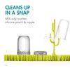 Boon NURSH - Biberones de silicona reutilizables con diseño de