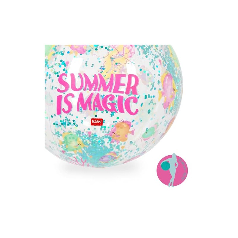 Legami - Palla da Spiaggia Gonfiabile, Beach Ball, Pallone Gonfiabile