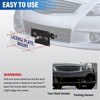 Heavy Duty Front License Plate Frame Compatible with 2016-up Infiniti