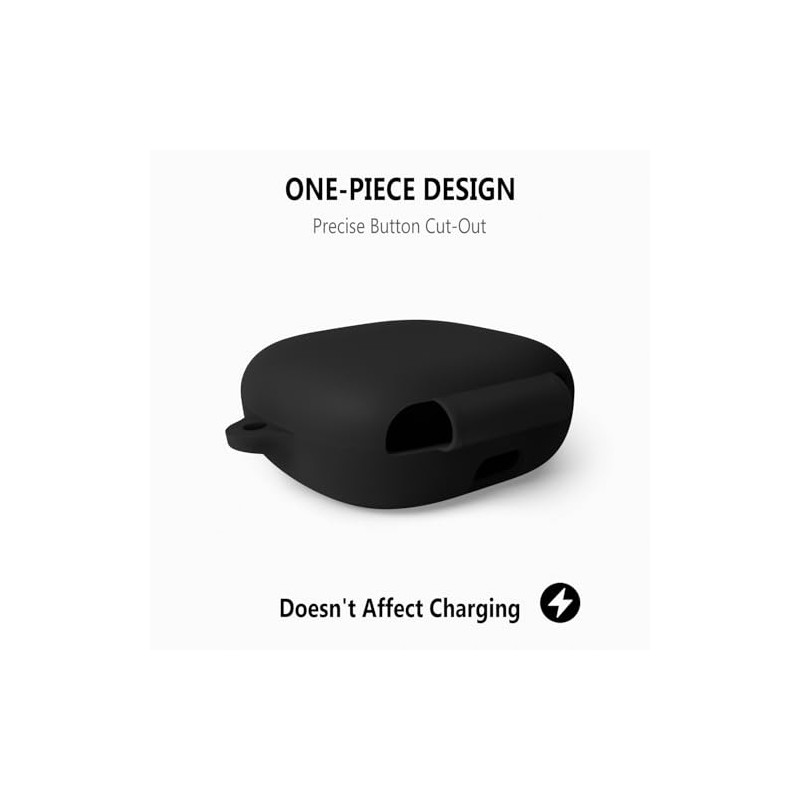 Geiomoo Silicone Case for SHOKZ OpenFit 2, Soft Flexible Scratch