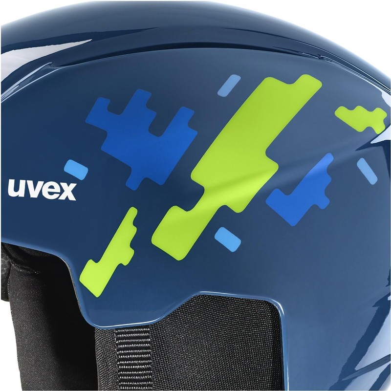 uvex Unisex Children's Viti Set Ski Helmet & Goggles Blue