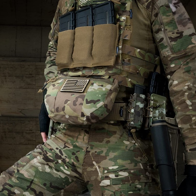 IDOGEAR Tactical Dump Drop Pouch for JPC CPC AVS Tactical