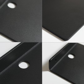 NUTNAPH Small Floating Shelf –3mm Thick, Aluminum Wall Shelf, Bathroom, Bedroom, Kitchen, Office, Modern Compact Rustproof (5 inch-1pcs)