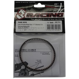3レーシング SAK-X09 Sakura XI用ローフリクションリアベルト 177 （スリーレーシング）