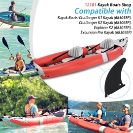 Ciuouient 12181 Skeg Replacement/Replacement fin Compatible with Kayak Boats-Challenger K1 Kayak (68305EP), Challenger K2 Kayak (68306EP), Explorer K2 (68307EP), Excursion Pro Kayak (68309EP)