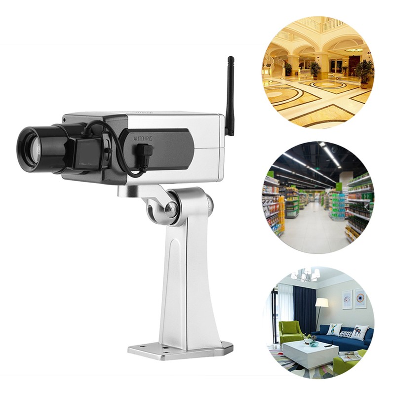 Bullet Dummy Fake Surveillance Security Camera Auto Movement Dummy Camera