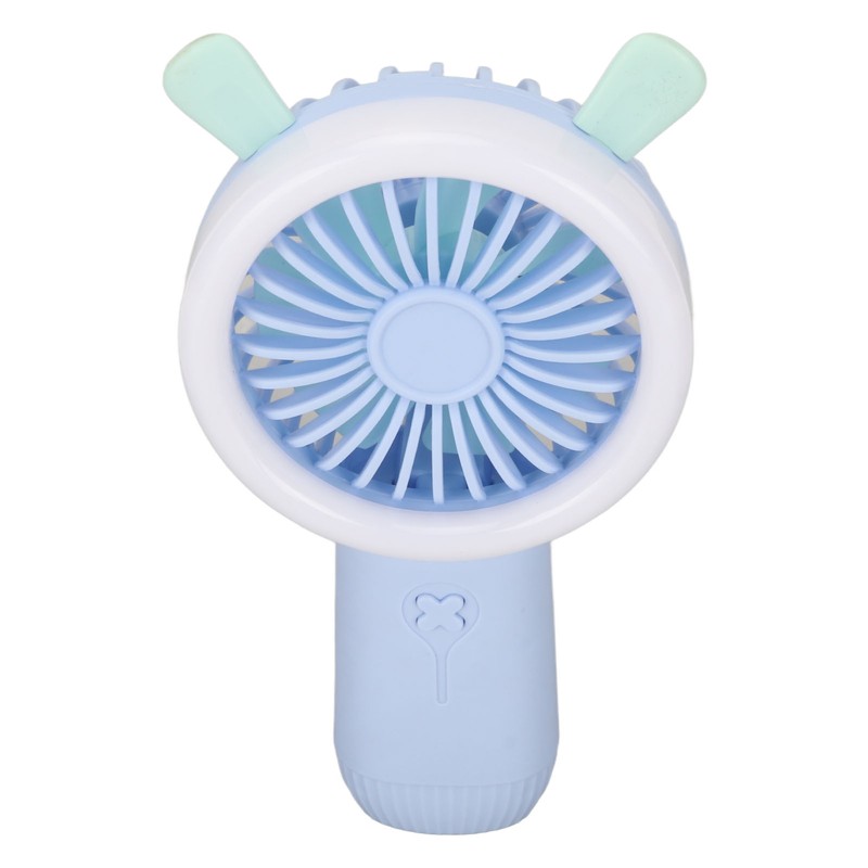 Mini Handheld Fan 3 Levels Adjustable USB Rechargeable Cute Rabbit
