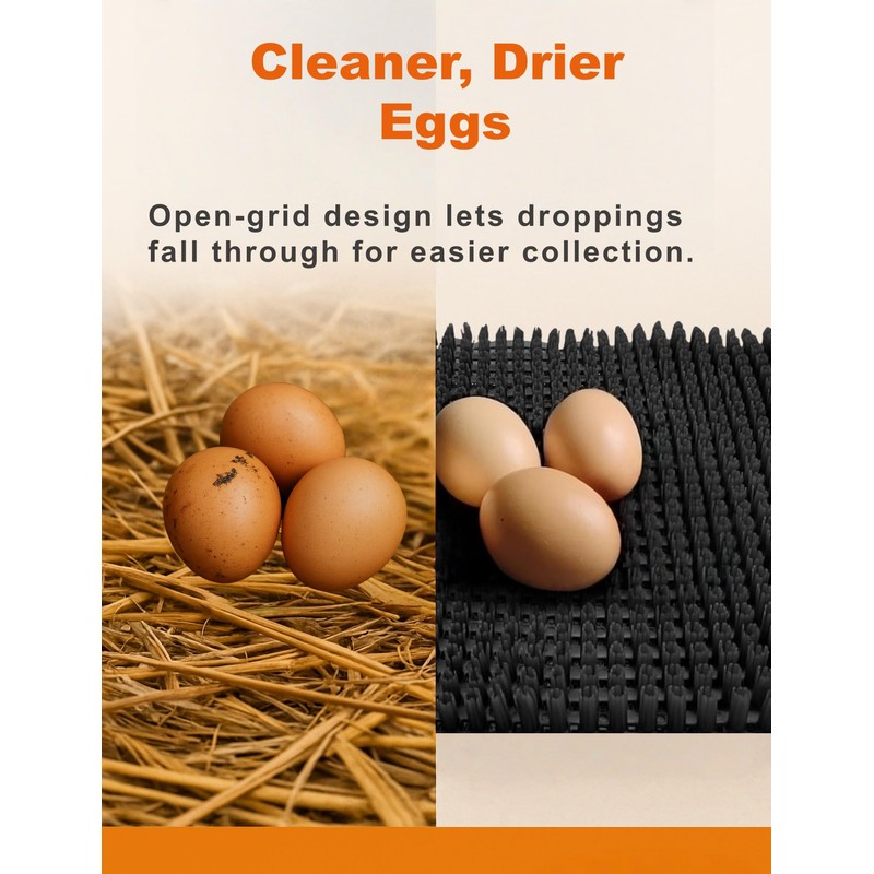PERZUMI Washable Nesting Pads for Chicken Coop, 4-Pack, 13×11 in