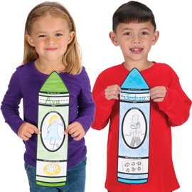 Really Good Stuff Ready-to-Decorate Crayon Welcome Refill - 24 Crayons