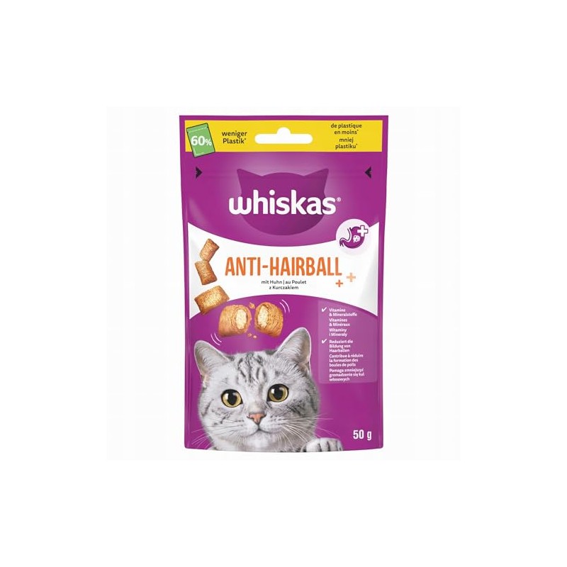 WHISKAS Hair Ball 50 g