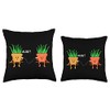 Aloe Vera Garden Succulent Plant - Gardening Aloe Throw Pillow