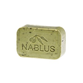 Nablus Soap Natural Olive Oil Soap, Sage, Handmade and Palm Oil Free, 100 g