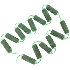 14 Sections Floral Foam Garland,110 Inch Wet Floral Foam Bricks Flower Sponge Block for Wedding Banquet Birthdays Party Flower Arrangement Accessories