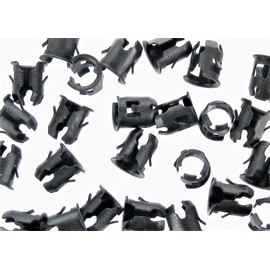 Retro-Motive Emblem & Trim Barrel Clips- Fits 1/4" Hole- 1/8" Stud- Fits GMC Chevy Truck- Qty.25- #1324