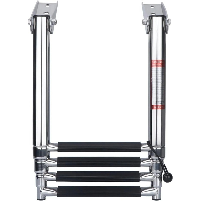 [United States ] Boat Telescopic 4 Step Ladder,Stainless Steel Swim