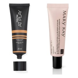 Maquillaje Liquido At Play Mate + Primer Para Maquillaje Mk