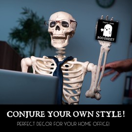 Ghost 'That's Some Boo Sheet' Thumbs Down Magnet – Humorous Gothic Decor for Kitchen, Home & Office, Quirky Apartment Essential, Ideal Gift for Gothic Enthusiasts