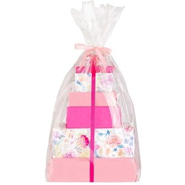 Purple Q Crafts Clear Jumbo Basket Bags, 40"x50", 10 Pack Extra Large Clear Cellophane Wrap for Baskets & Gifts 1.5 Mil Thick