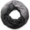 styleBREAKER 01017033 Elegant Glitter Loop Tube Scarf with Colour Gradient