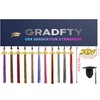 GRADFTY Red and Black Graduation Tassel 2026 for Grad Cap