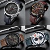 Men Watch Quartz Chronometer Movement Business Casual Wrist Watch