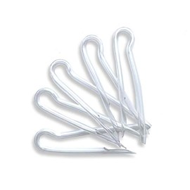 Pure Tone BTE Earmold Pre Bent Hearing Aid Tubes 10pcs Medium Wall