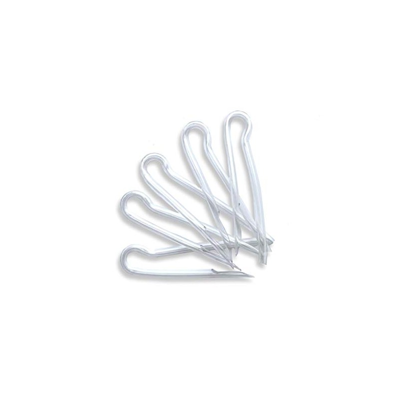 Pure Tone BTE Earmold Pre Bent Hearing Aid Tubes 10pcs