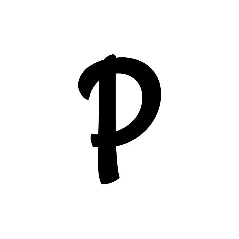 Creative Teaching Press Stylish Black 2" Uppercase Letter Stickers (8751)