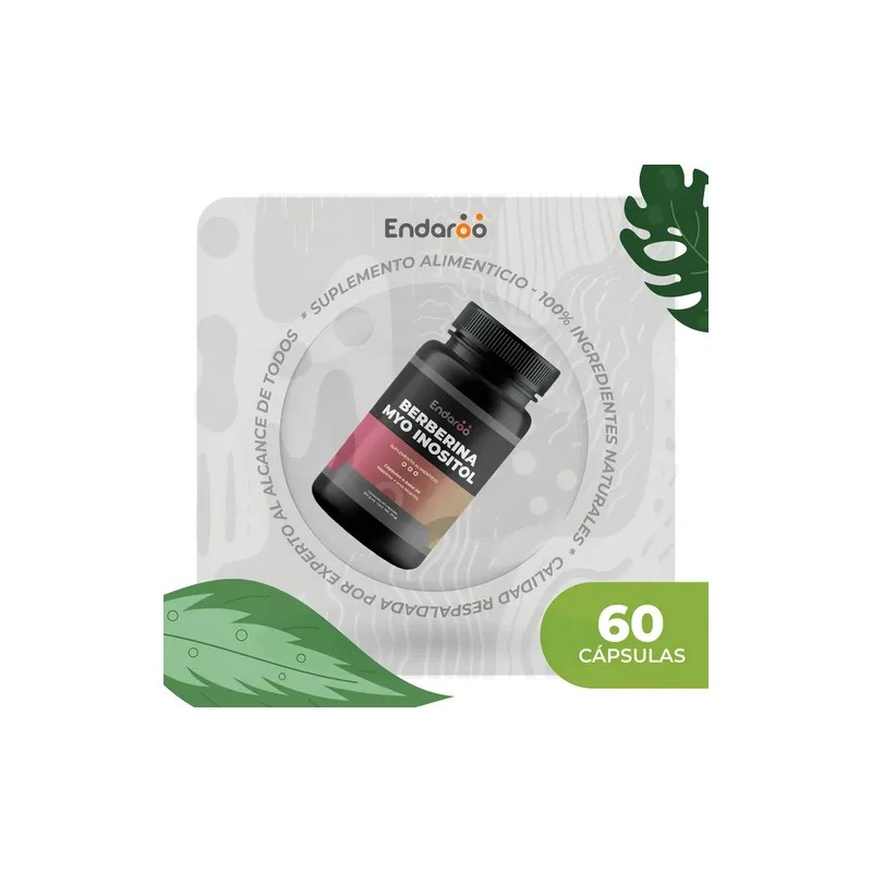 Berberina + Myo Inositol 60 Cápsulas