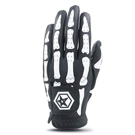 Asher Deathgrip Cooltech Golf Glove (Black, Small)