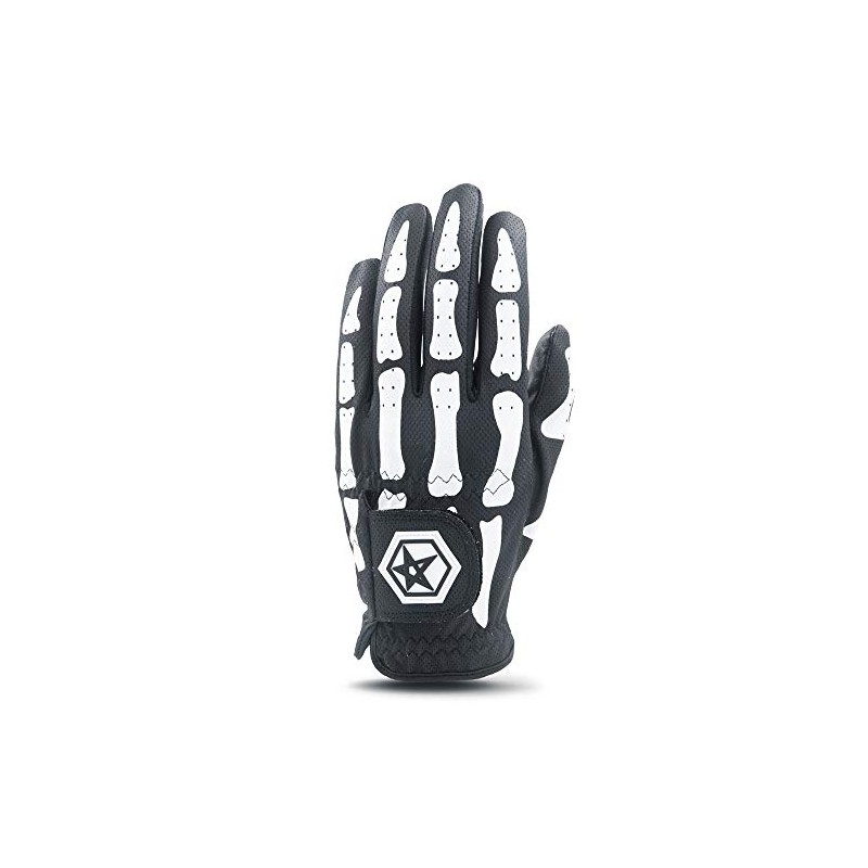 Asher Deathgrip Cooltech Golf Glove (Black, Small)