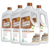 Quick Shine Hardwood Floor Luster-Polish 64oz-4pk | Plant-Derived w/Carnauba |