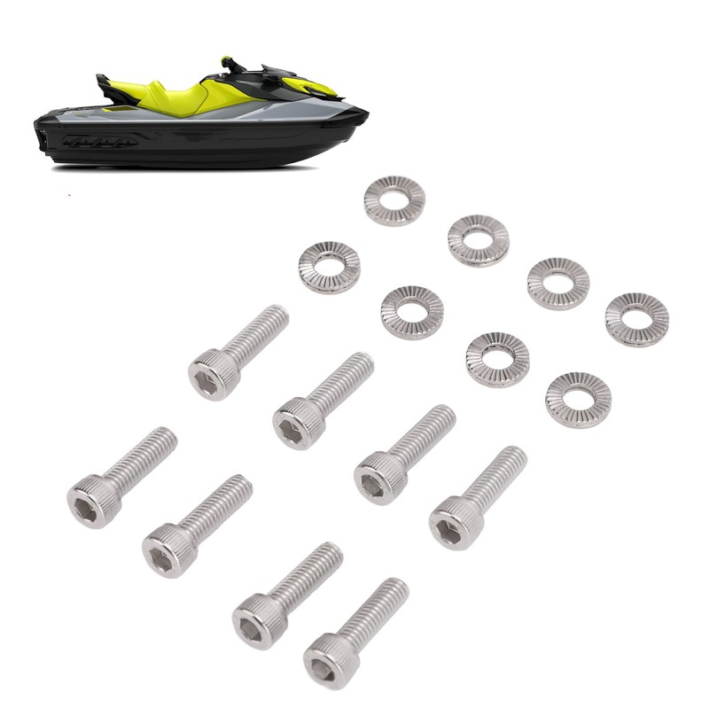 Exhaust Manifold Screw Set 205062044 Easy Installation Stainless Steel Pipe