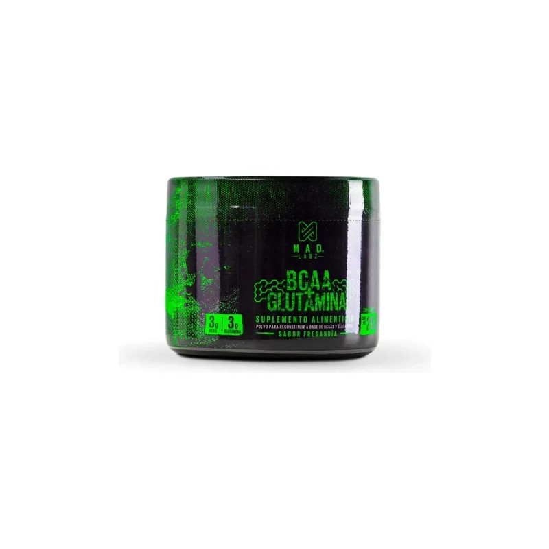 Bcaas + Glutamina 210g 30 Servicios Mad Labz *