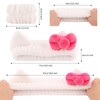 Canitor Kitty Spa Headband with Wrist Bands for Girl Women