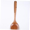 Ciieeo 1 Set Wooden Turner Handle Replacement Scalding Design for