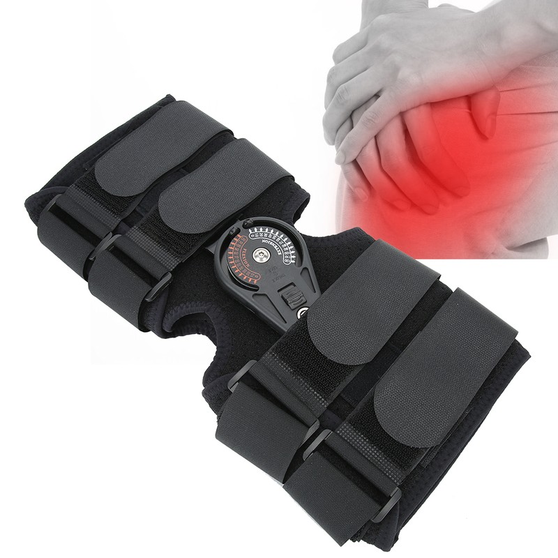 Leg Knee Joint Support Adjustable Breathable Knee Sprain Joint Fixed