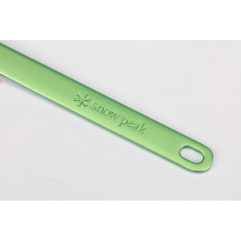 Snow Peak Ultralight Titanium Spork, Green,40 x 165mm