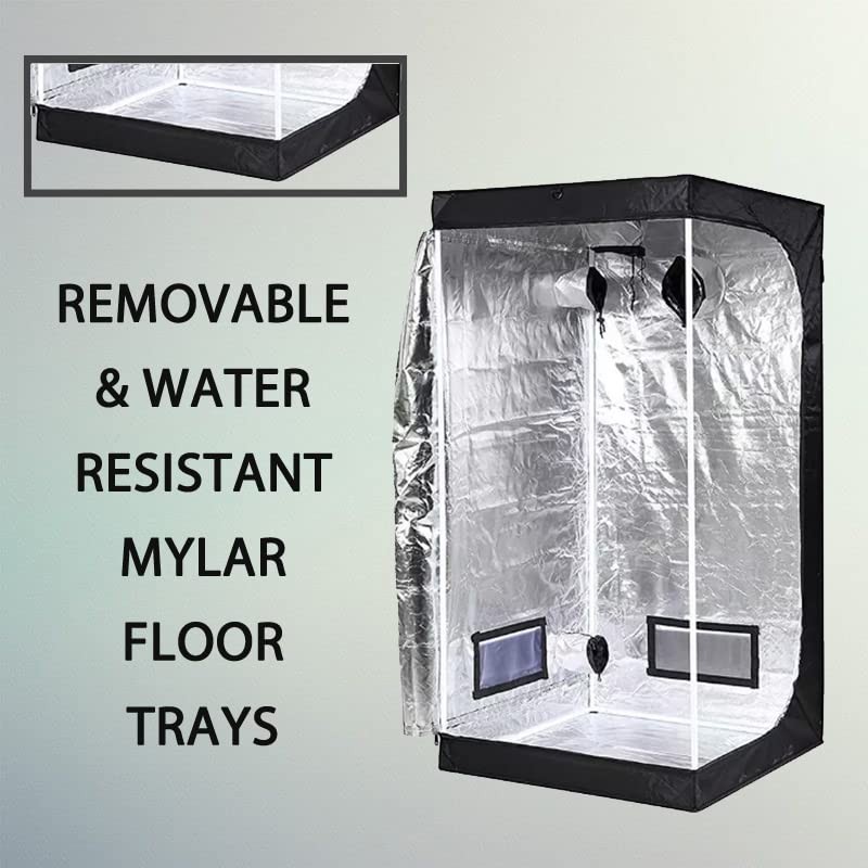 2in1 Grow Tent for Indoor Growing System (60cm x60cm x90cm)