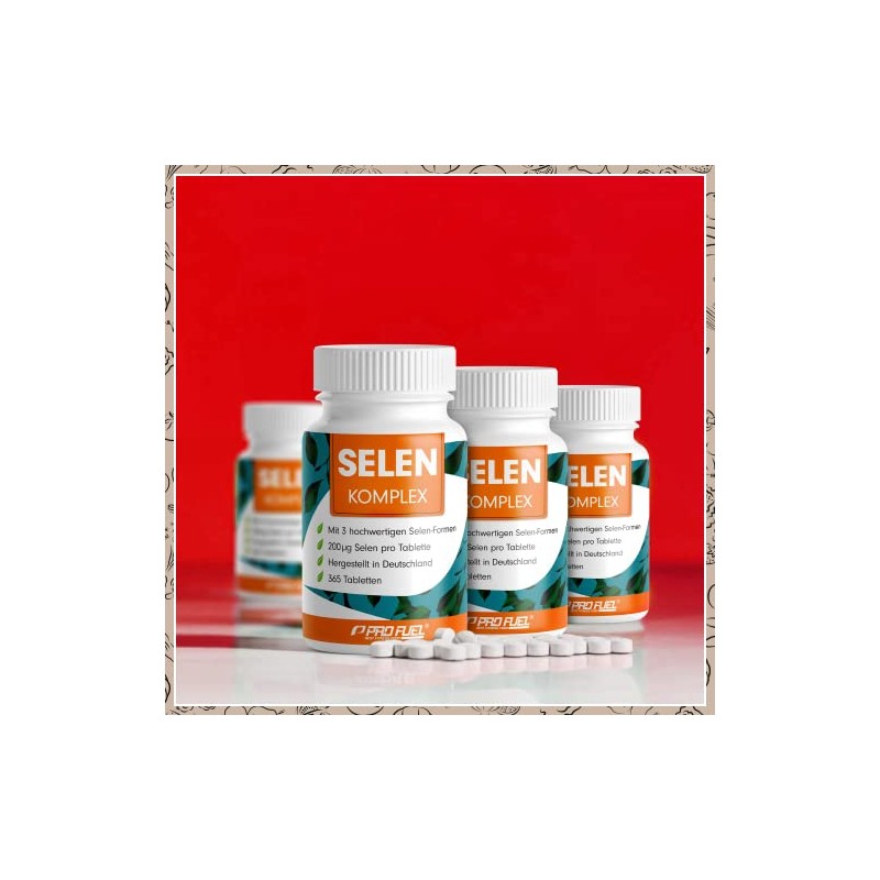 Selenium High Dose 365 x Selenium 200 μg Tablets -